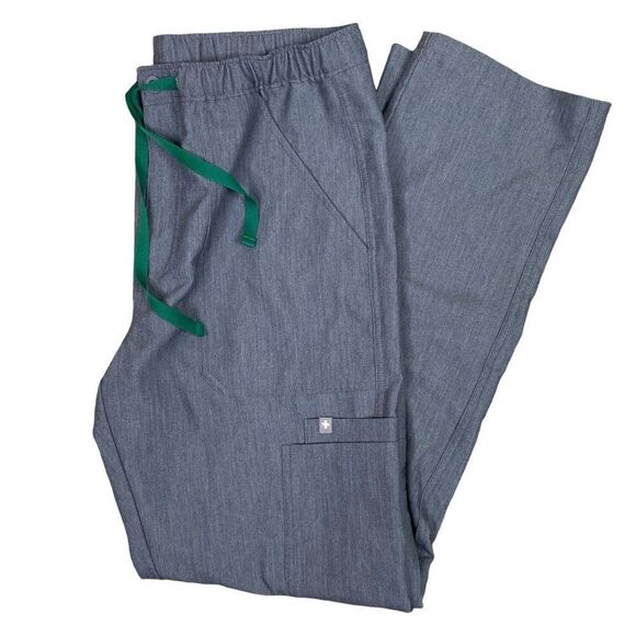 Figs Gray Scrub Pants Size Medium - Picture 1 of 10
